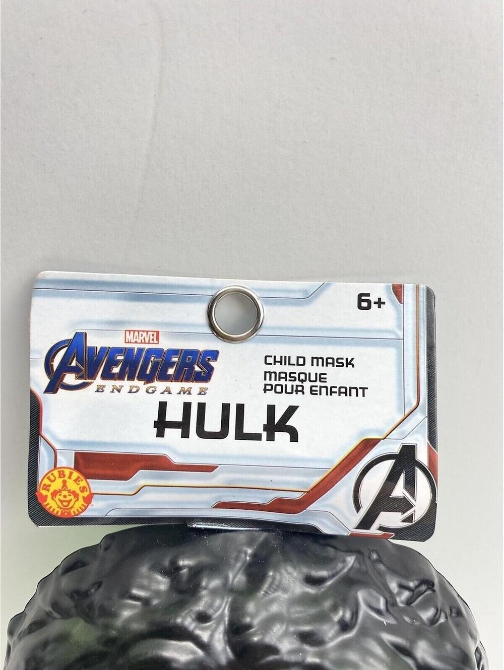 marvel avengers end game childs halloween mask Brand New the hulk - Picture 3 of 11